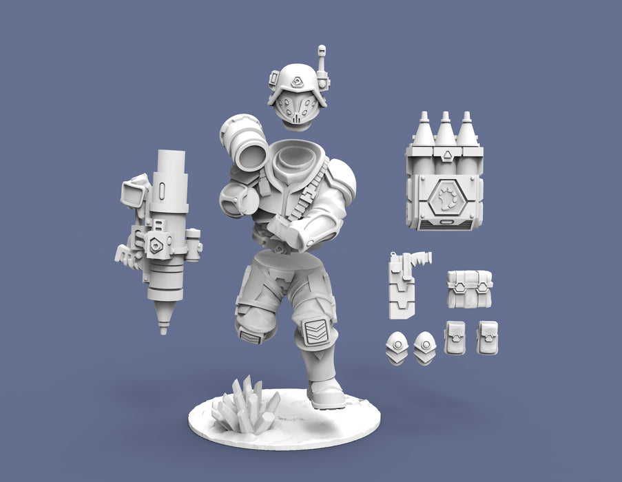 Brotherhood Rocket Launcher Trooper