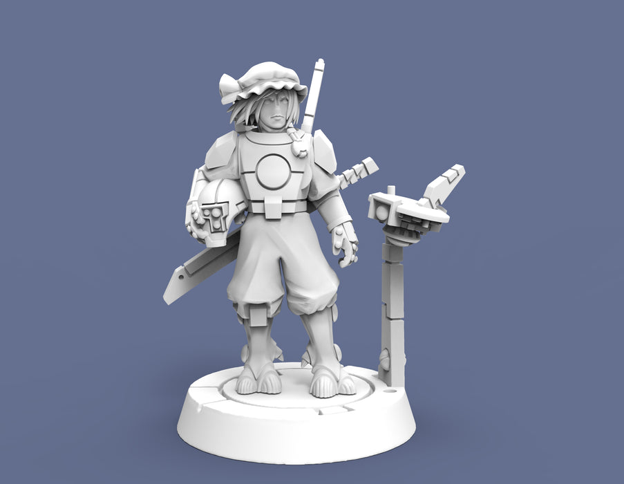 Far East Empire Female Trooper