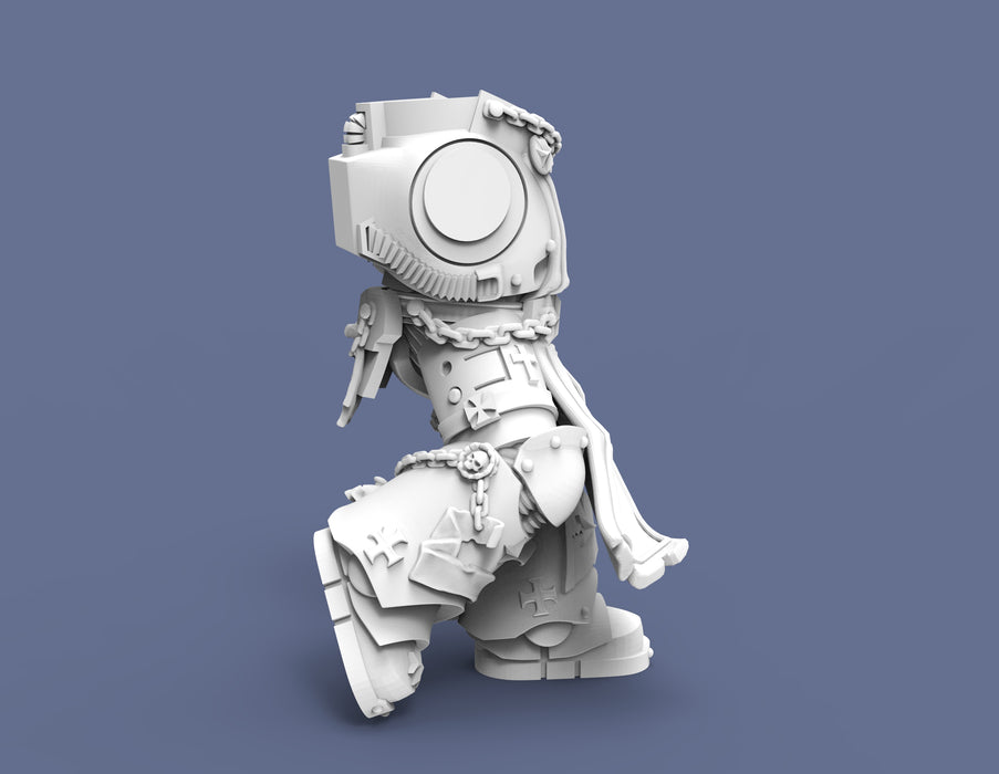 Space Astronaut Knight Templar Priest Body v1