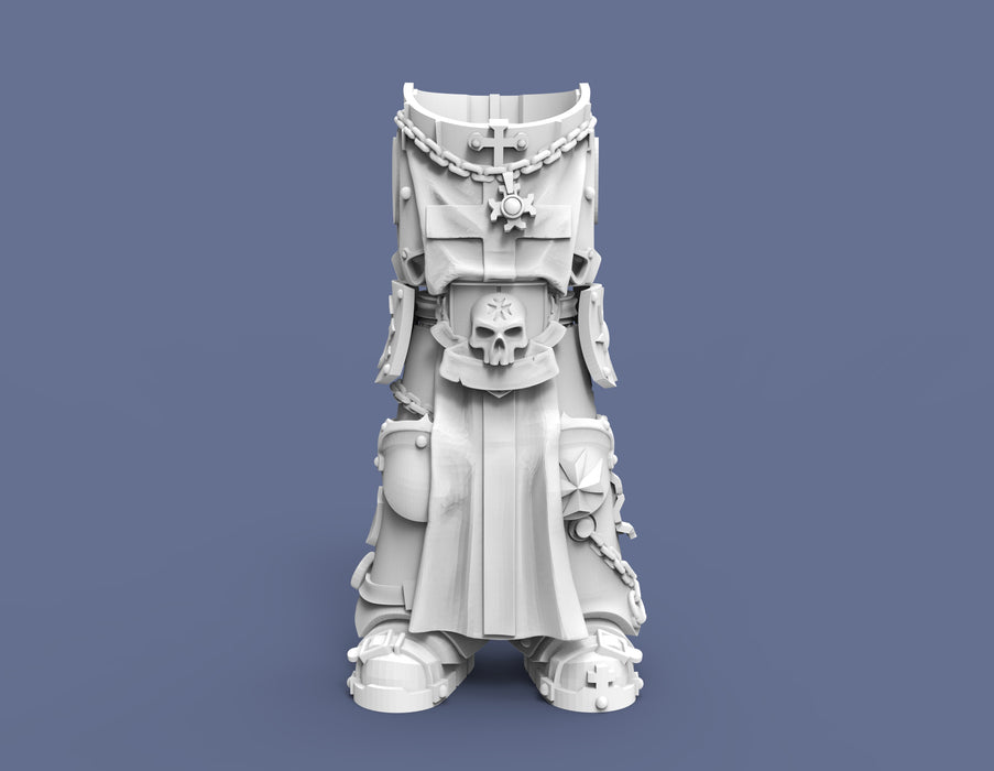 Space Astronaut Knight Templar Priest Body v2